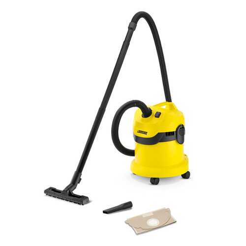 Строительный пылесос Karcher WD 2 Yellow