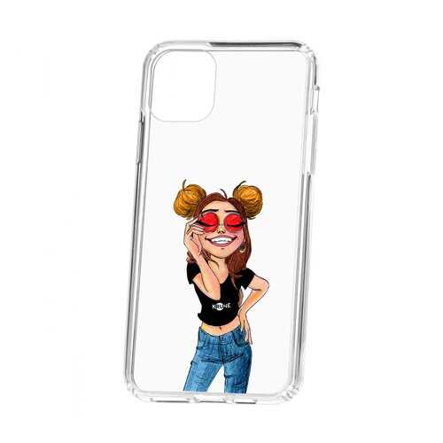 Чехол Apple iPhone 11 Pro Max Kruche Print Smiling