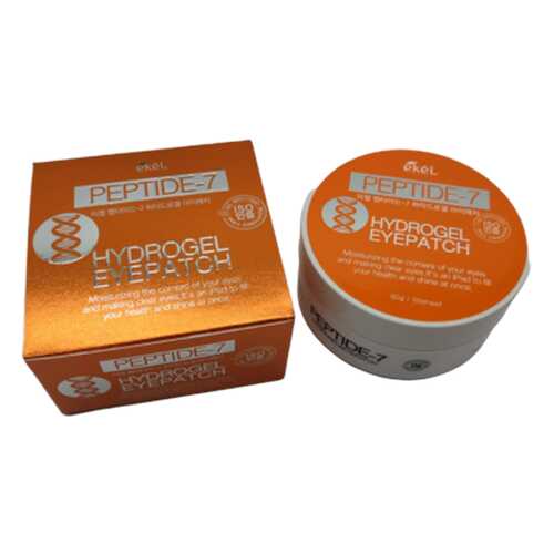 Патчи для глаз с пептидами Ekel Peptide-7 Hydrogel Eye Patch 60 шт