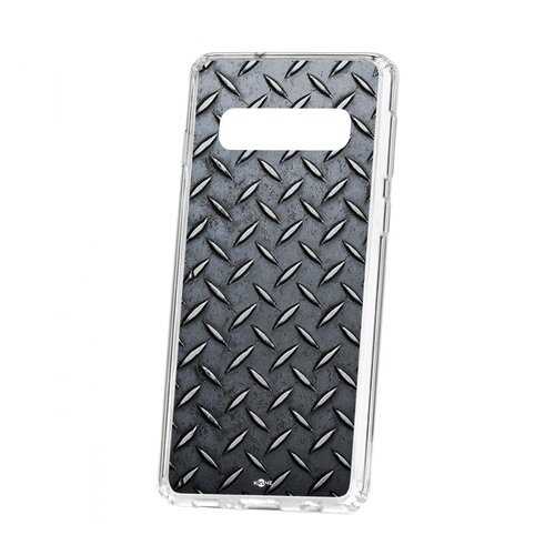 Чехол Kruche Samsung Galaxy S10 Print Сталь
