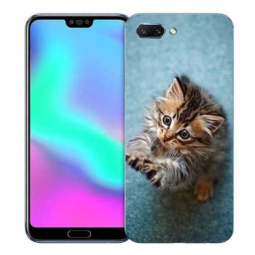 Чехол RE:PA для Huawei Honor 10 с принтом Котёнок на голубом