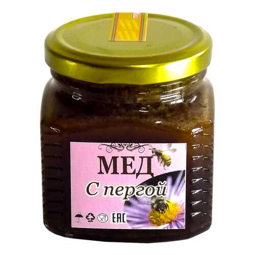 Мед Бийский пчелоцентр с пергой 350 г