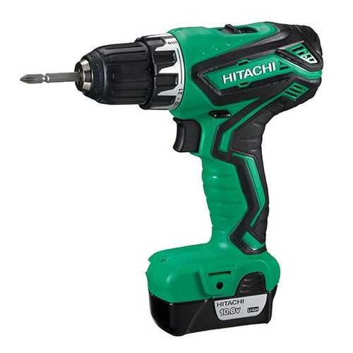 Аккумуляторная дрель-шуруповерт Hitachi DS10DAL