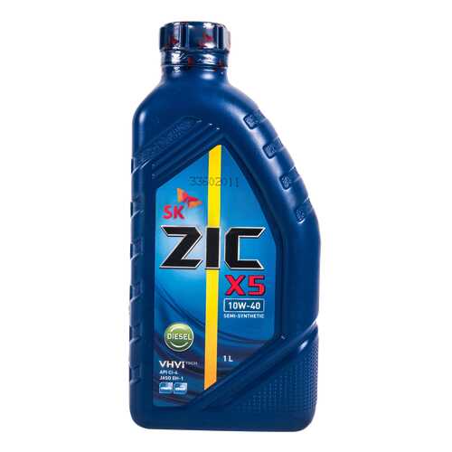 Моторное масло Zic X5 Diesel 10W-40 1л