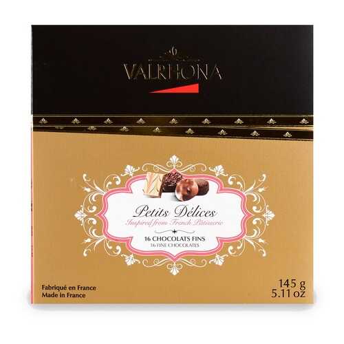 Шоколадные конфеты Valrhona Petits Delices ассорти 145г Франция