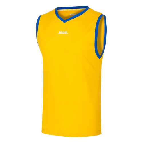 Майка Jogel JBT-1020-TEE-047, желтый/синий, XS INT