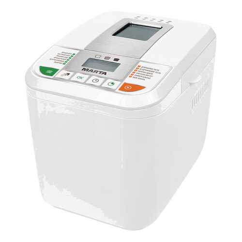 Хлебопечка MARTA MT-1784 White Pearl