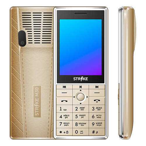 Мобильный телефон STRIKE M30 Gold
