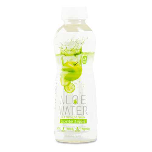 Напиток безалкогольный PurePlus негазированный Aloe Water со вкусом огурца и яблока 500 мл