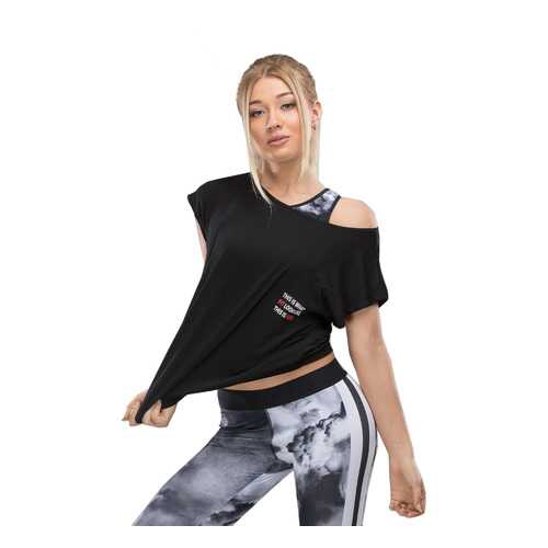 Футболка Fifty Ease Off, черная, XS