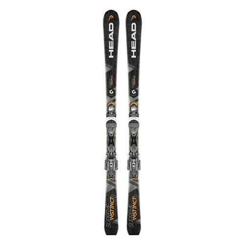 Горные лыжи Head Supreme Instinct Ti AB Black/Neon Orange + PR 11 2018, 170 см