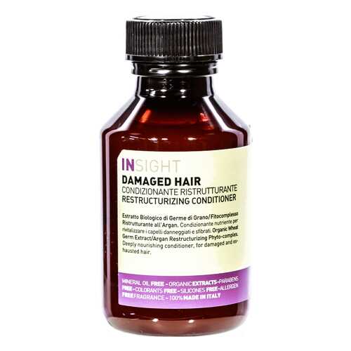 Кондиционер для волос Insight Damaged Hair Restructurizing Conditioner 100 мл