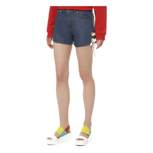 Джинсовые шорты женские LOVE MOSCHINO W O 104 81 T 0667 синие 42 IT