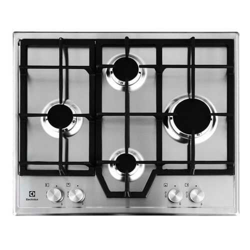 Встраиваемая варочная панель газовая Electrolux GME263LX Silver