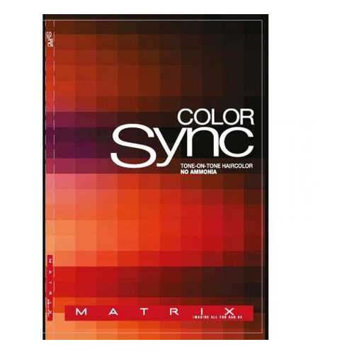 Карта прядей MATRIX Color Sync