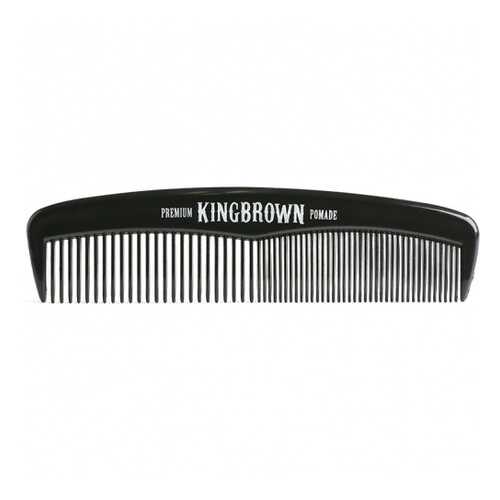 Гребень для волос чёрный King Brown pomade