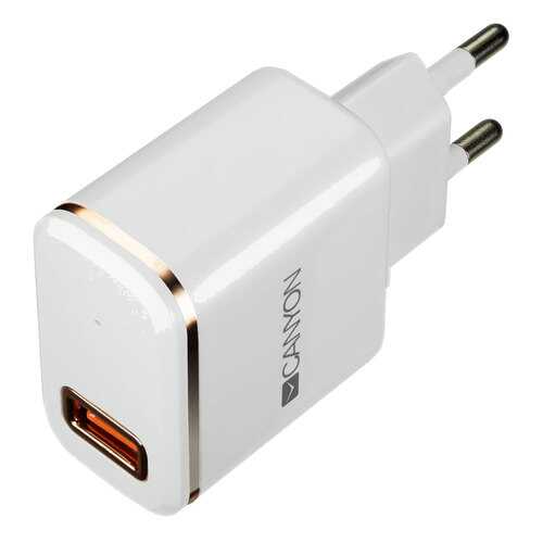 Сетевое зарядное устройство Canyon CNE-CHA 043 WR White