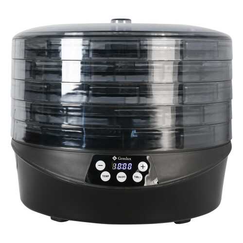 Сушилка для овощей и фруктов Gemlux GL-FD-05R black