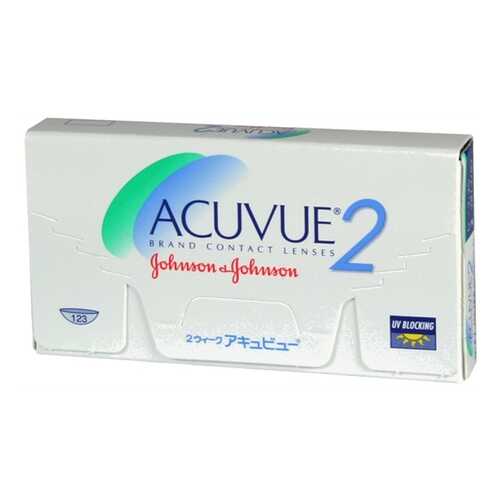 Контактные линзы Acuvue 2 6 линз R 8,7 +2,75