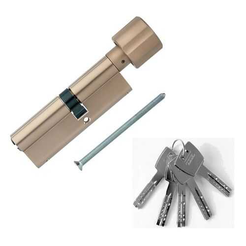 Европрофильный цилиндр ABUS X12R430 ключ/вертушка 45-35 (80 мм) NI (5 key)