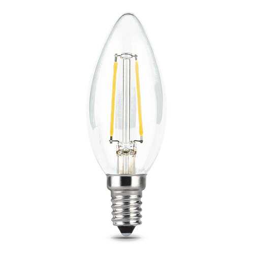 Лампа светодиодная Gauss Filament E14 11W (750lm) 4100K, прозрачная, нитевидная, 103801211