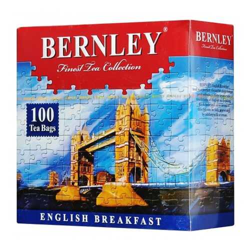 Чай черный Bernley english breakfast 100 пакетиков