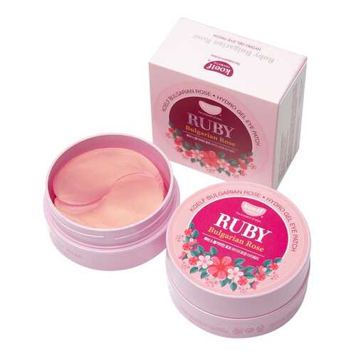 Патчи для глаз Petitfee Koelf Ruby & Bulgarian Rose 60 шт