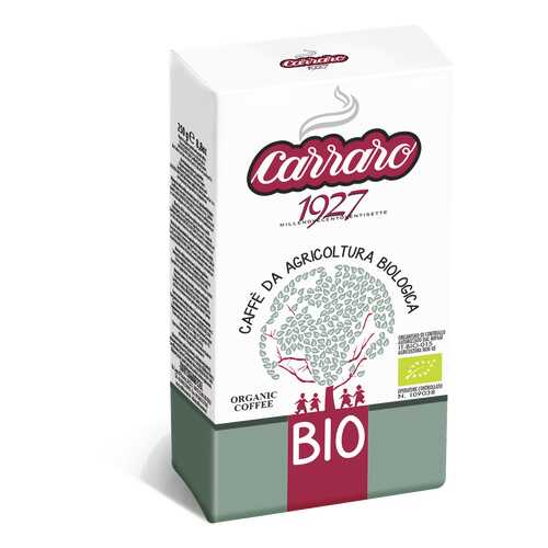 Кофе молотый Carraro bio 250 г