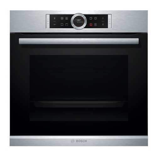 Встраиваемый электрический духовой шкаф Bosch HBG633TS1 Silver/Black