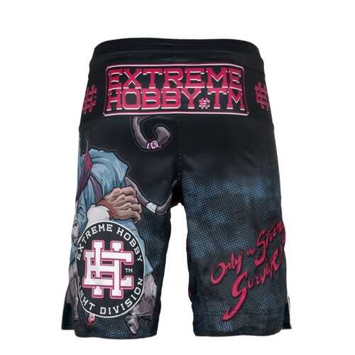 Шорты для единоборств Extreme Hobby Grappling Monkey разноцветные, 3XL, 190 см