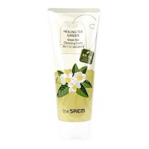 Пенка для умывания The Saem Healing Tea Garden Green Tea Cleansing Foam 170 мл