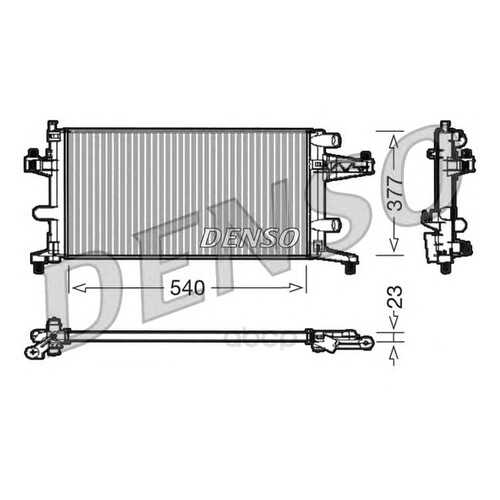 Радиатор 540x377 Denso DRM20040
