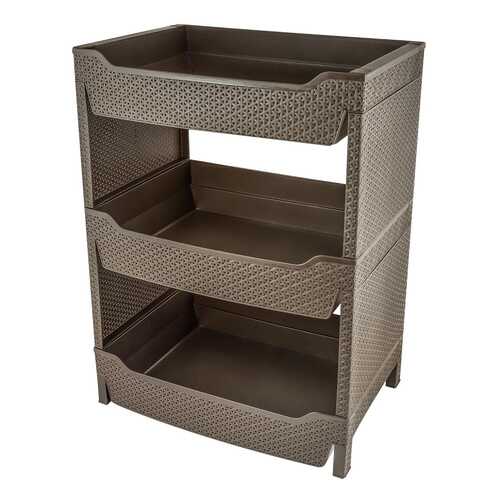 Стеллаж BranQ 35BQ3776ВНГ 45,5х31,5х61,5 см, венге