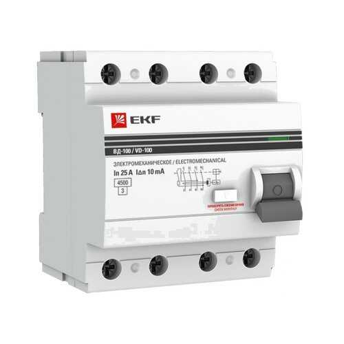 Устройство защитного отключения EKF elcb-4-100-300-em-pro