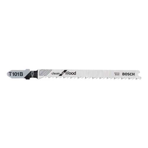 Набор пилок для лобзика Bosch T 101 B, HCS 2608630557