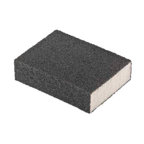 Губка для шлифования MATRIX 100 х 70 х 25 мм, P60 75712