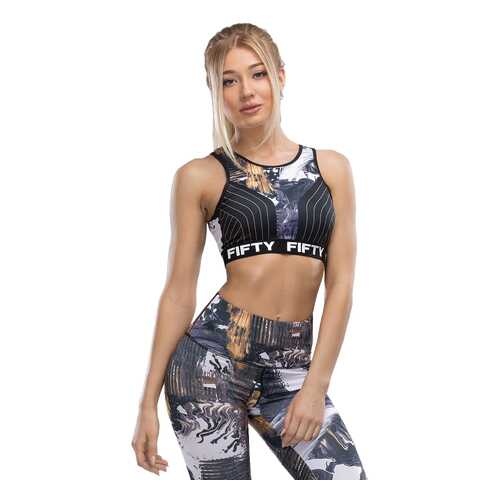 Спортивный бра Fifty FA-WB-0103, разноцветный, L INT