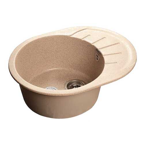 Мойка для кухни из мрамора GranFest Rondo GF-R580L песочный