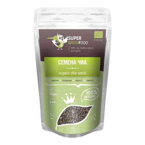 Семена чиа, 200 гр, Super Green Food