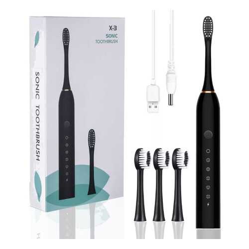 Электрическая зубная щетка Sonic Toothbrush X-3 Black