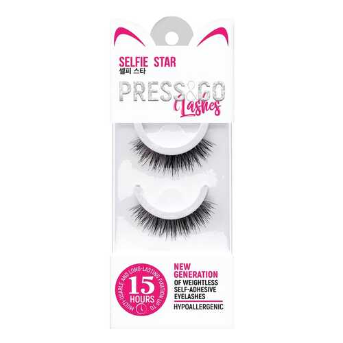Накладные ресницы Selfie Star Press&Go Friday T1 2 шт