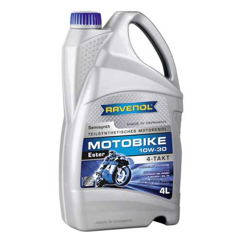 Моторное масло Ravenol Motobike 4-T Ester 10W-30 4л