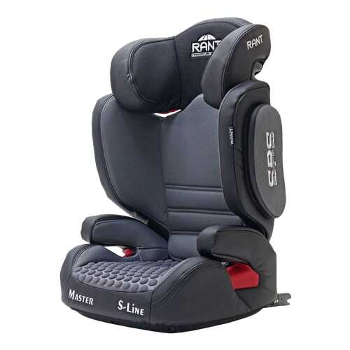 Автокресло Rant BH2311 Master isofix SPS black группа 2-3 /15-36 кг