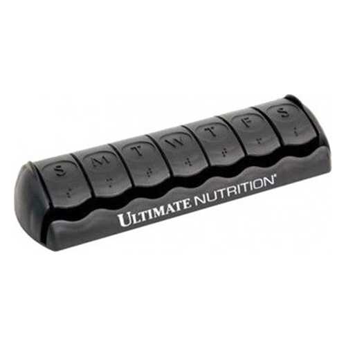 Контейнер для капсул и таблеток Ultimate Nutrition черный