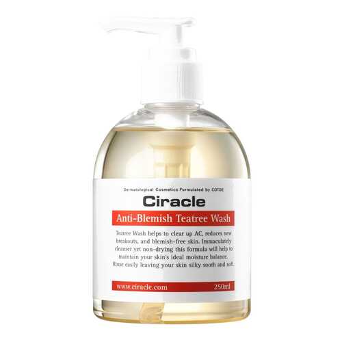 Пенка для умывания Ciracle Anti Blemish Teatree Wash 250 мл