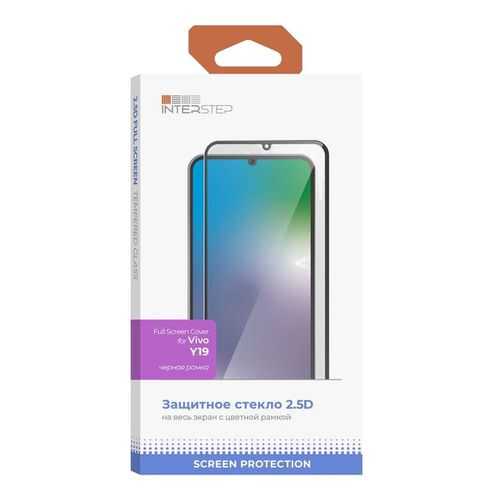 Защитное стекло InterStep для Vivo Y19 Black