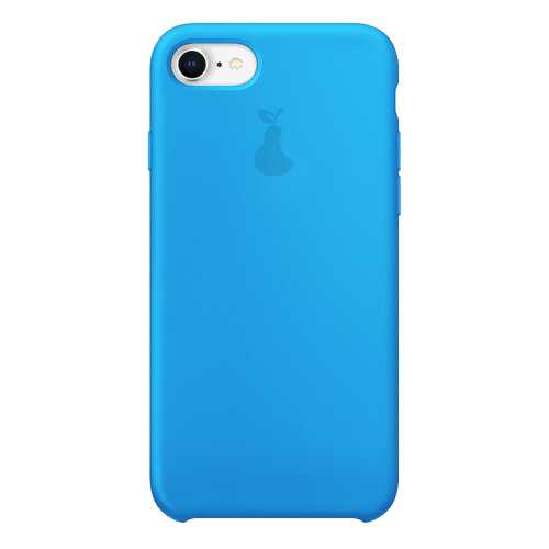 Чехол Silicone Case для iPhone 7/8, Azure, SCIP78-16-AZUR