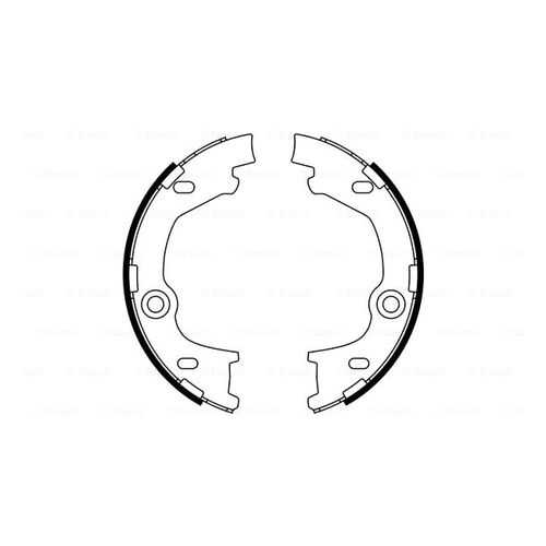 Тормозные колодки дисковые Bosch 0 986 487 777
