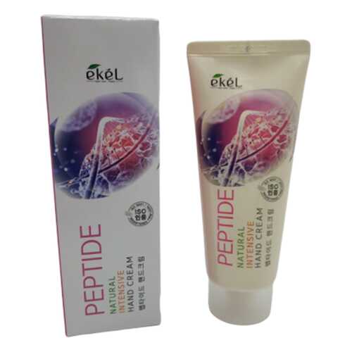 Крем для рук с пептидами Ekel peptide natural intensive hand cream 100 мл