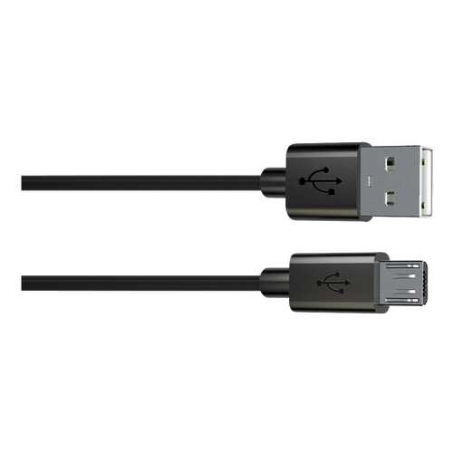 Кабель InterStep microUSB 1м Black